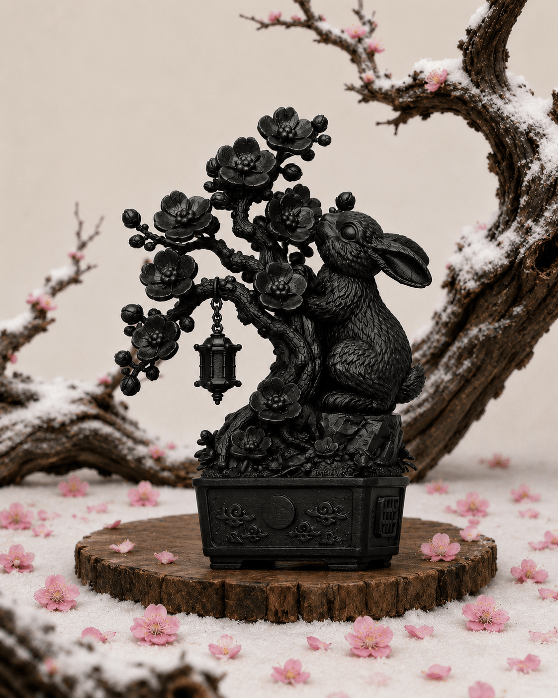 黑.盆系列|梅.兔 - 朽根造|kyukonzo.co