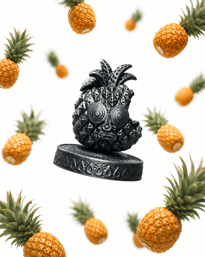 BLACK FRUITS Vol.04｜BITTEN PINEAPPLE - 朽根造｜kyukonzo.co
