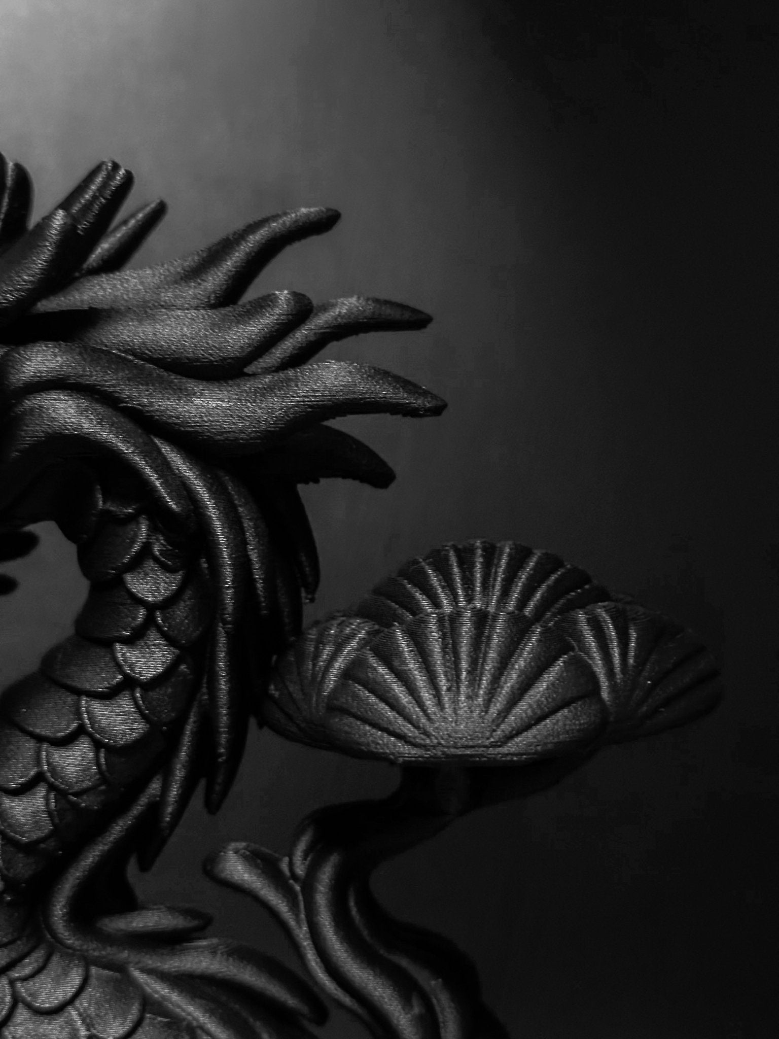 黑·盆系列｜龍·延 DRAGON - 朽根造｜kyukonzo.co