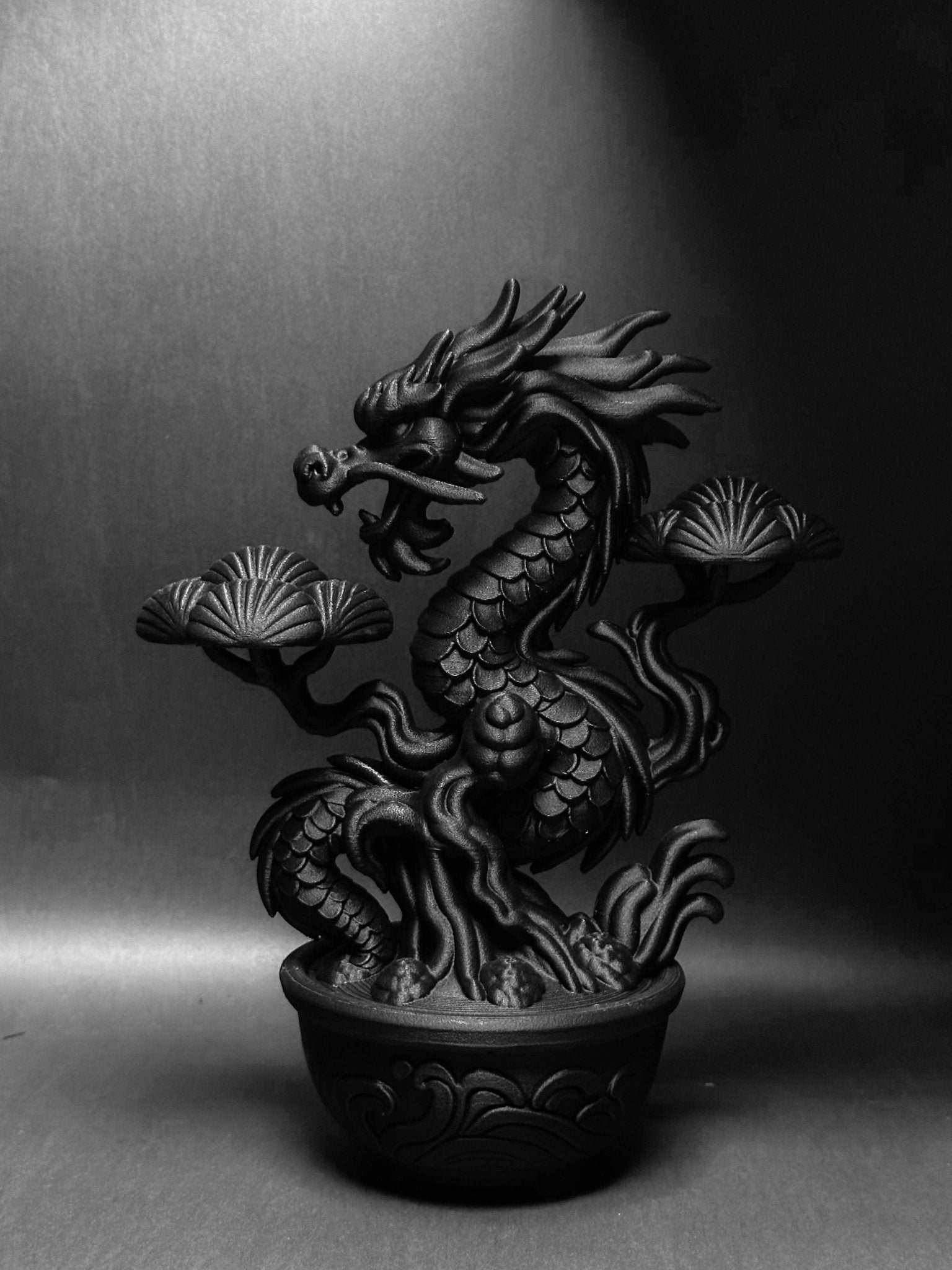 黑·盆系列｜龍·延 DRAGON - 朽根造｜kyukonzo.co