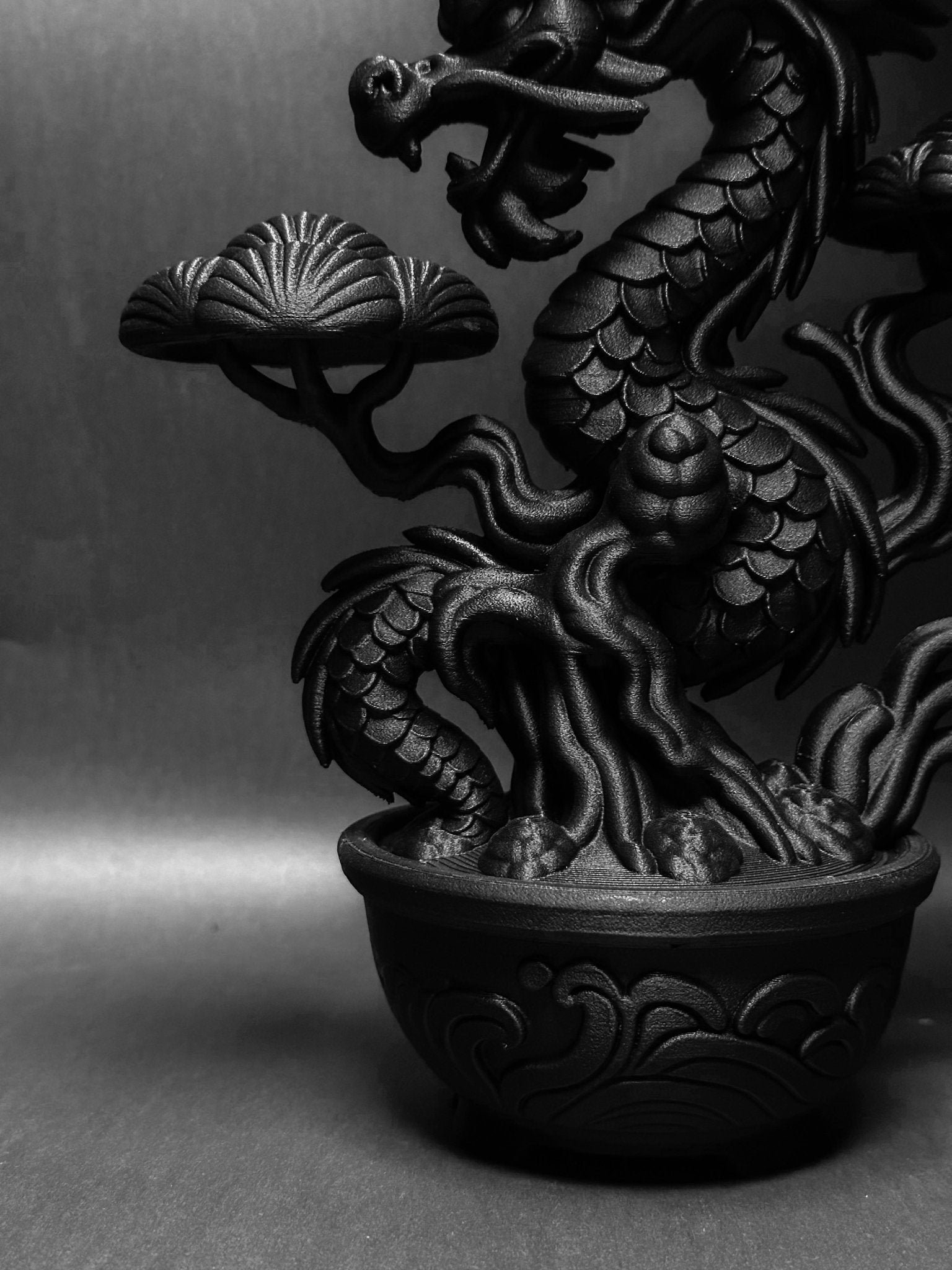 黑·盆系列｜龍·延 DRAGON - 朽根造｜kyukonzo.co
