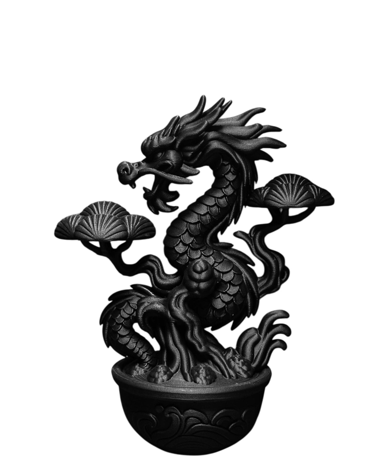 黑·盆系列｜龍·延 DRAGON - 朽根造｜kyukonzo.co