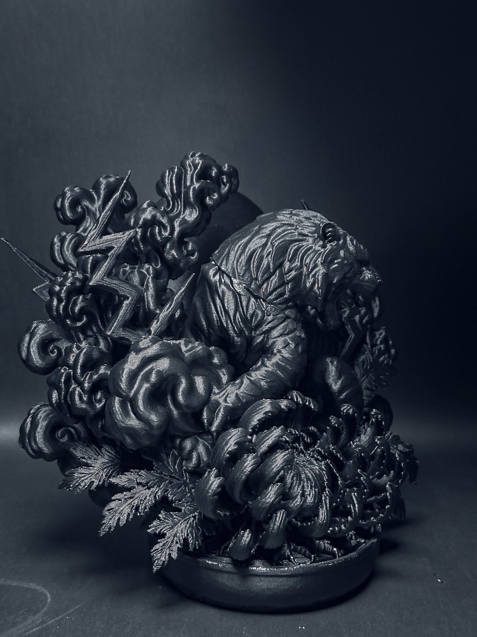 黑．植系列｜菊．虎嘯 - 朽根造｜kyukonzo.co