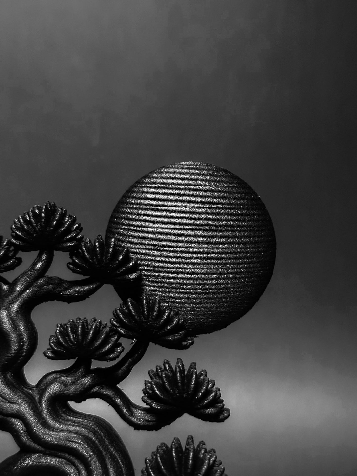 黑·盆系列｜朔月雲·盆 - 朽根造｜kyukonzo.co