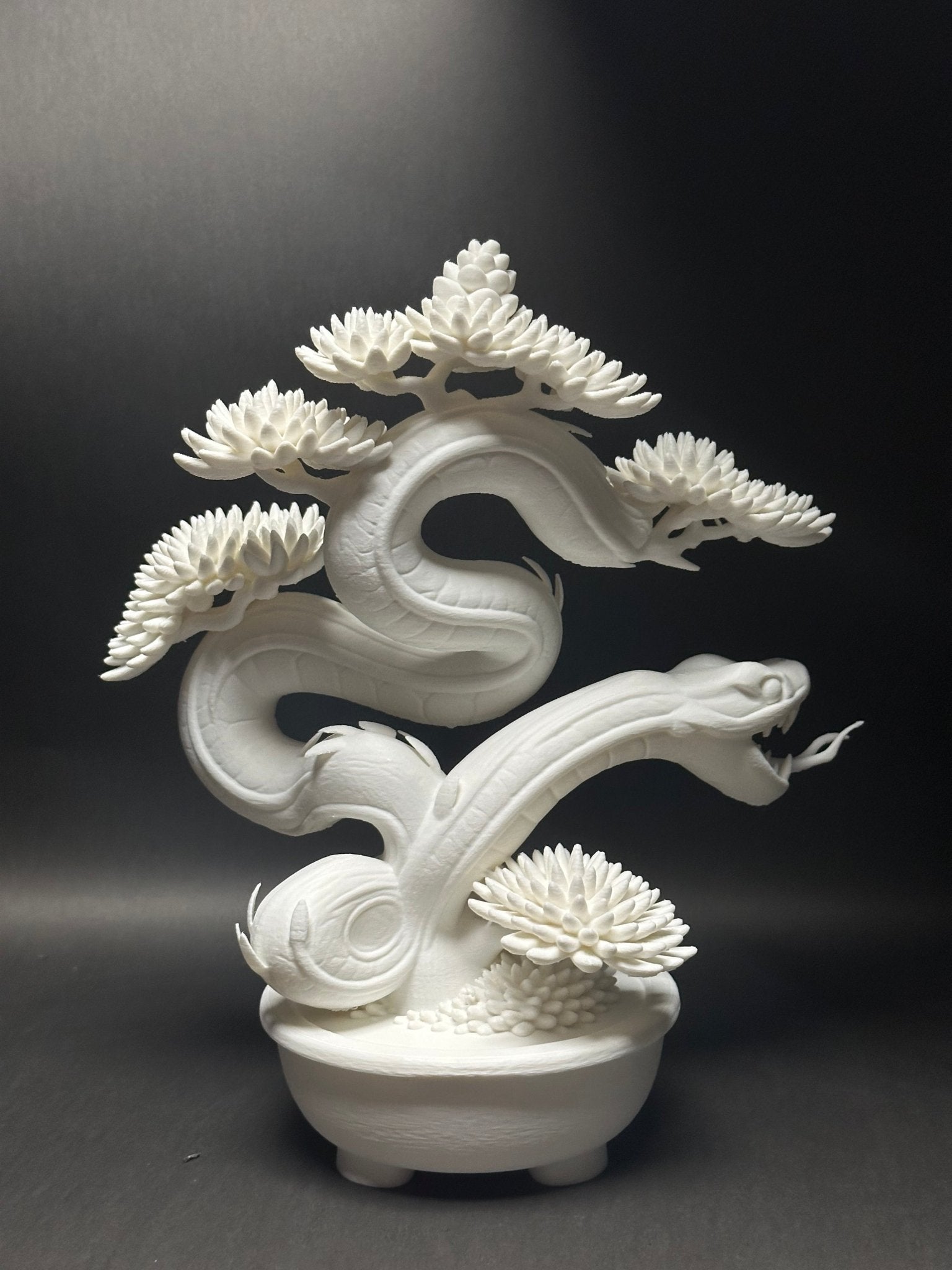 黑·盆系列｜蛇·繞折 - 朽根造｜kyukonzo.co