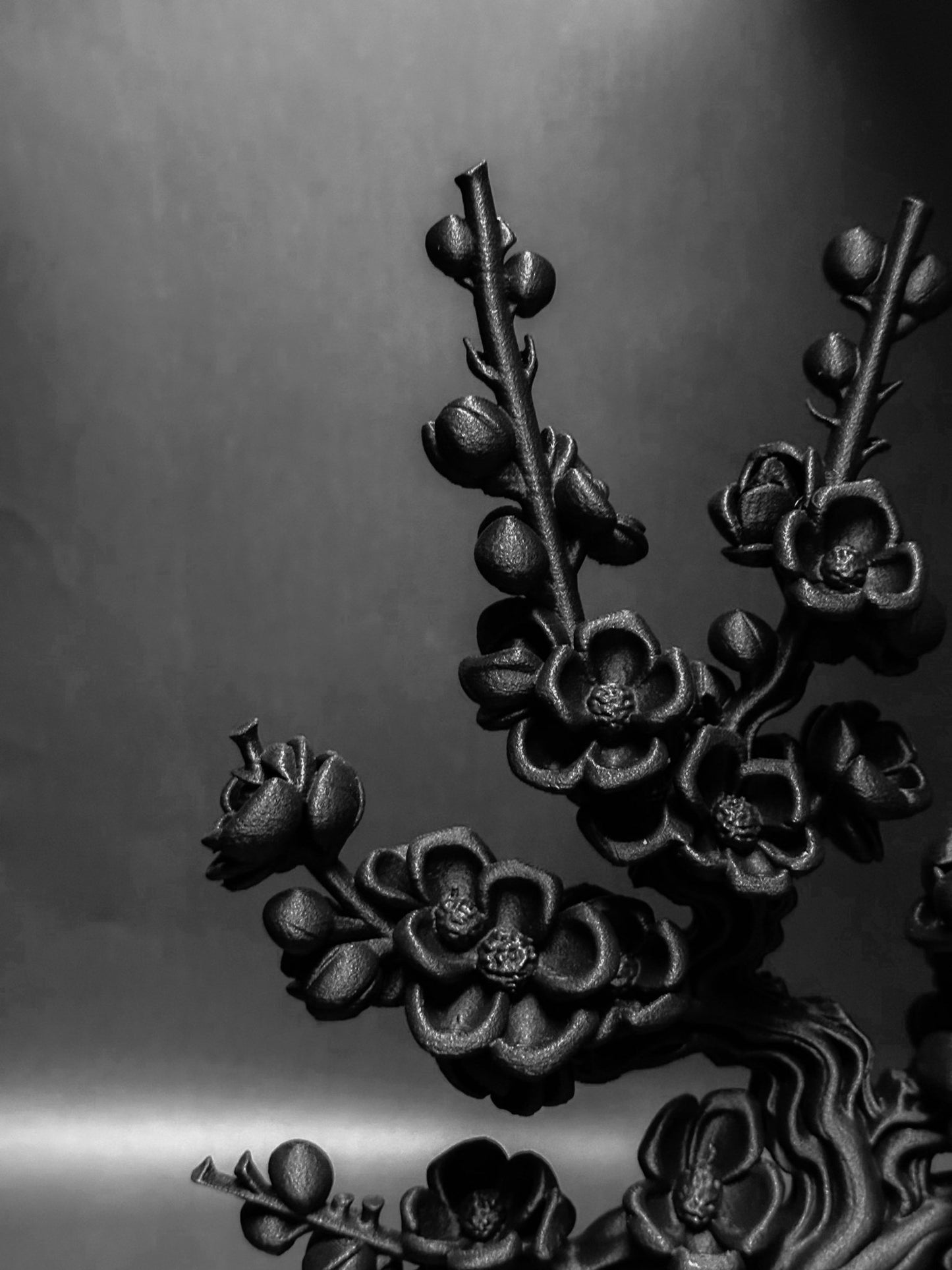 黑·盆系列｜枝·梅 - 朽根造｜kyukonzo.co