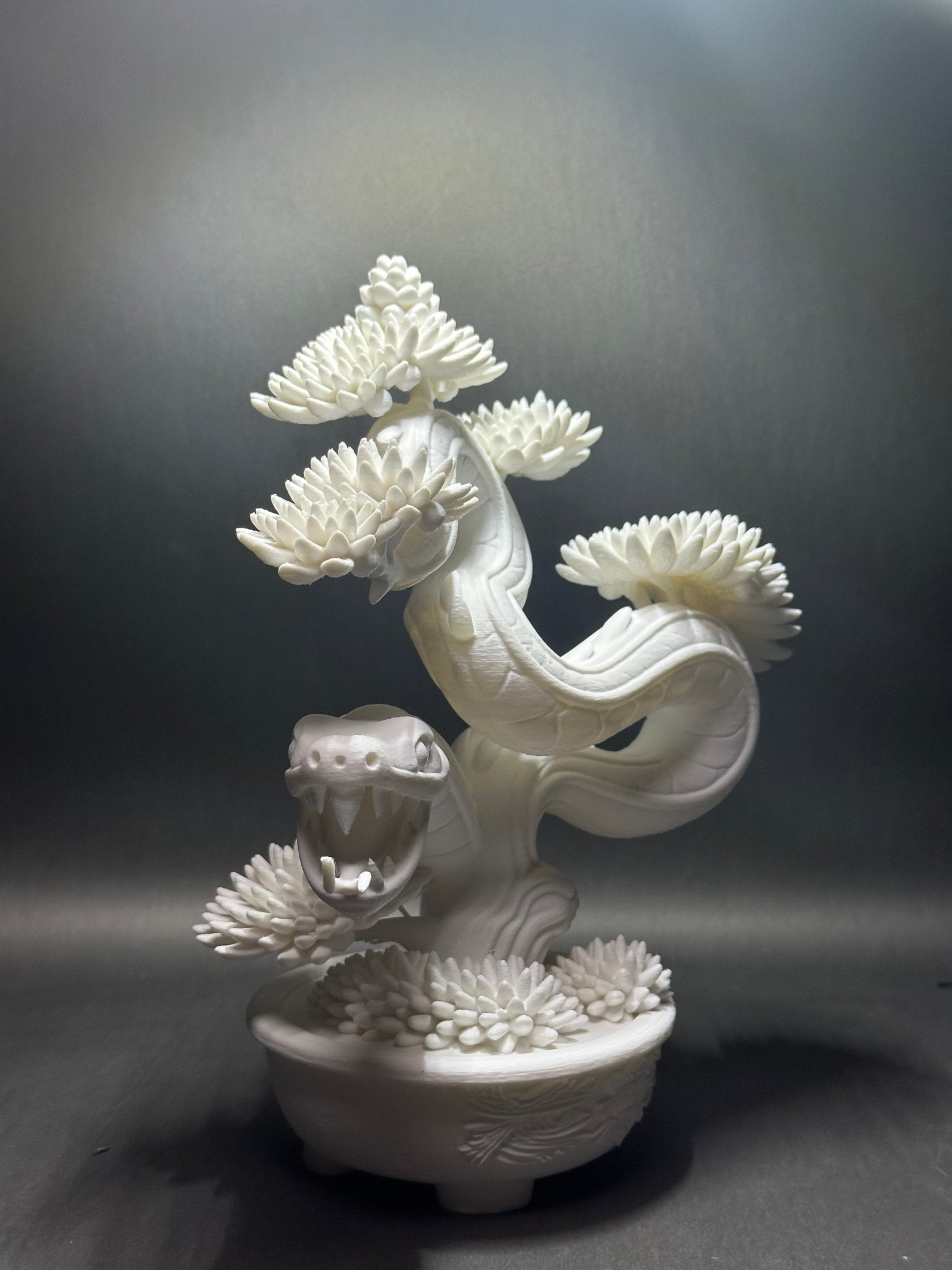 黑·盆系列｜蛇·繞折 - 朽根造｜kyukonzo.co