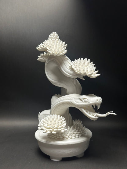 黑·盆系列｜蛇·繞折 - 朽根造｜kyukonzo.co