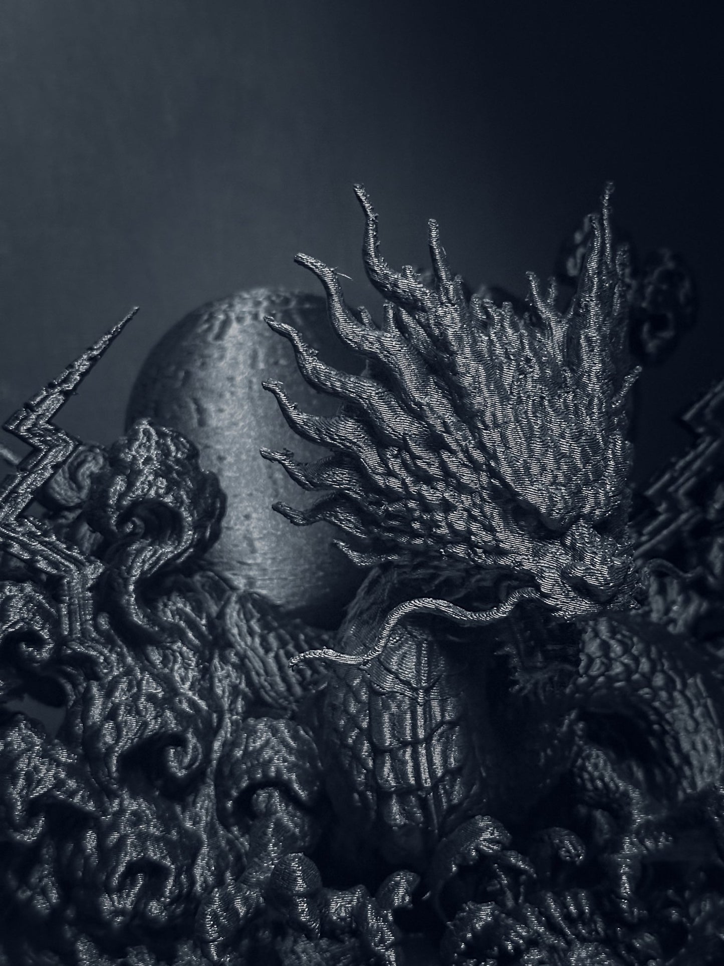 黑．植系列｜菊．龍凝 - 朽根造｜kyukonzo.co