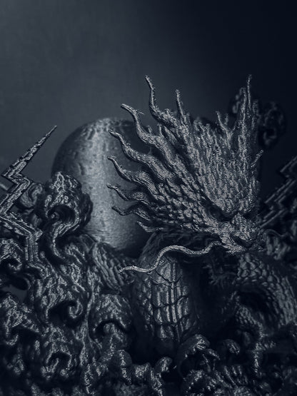黑．植系列｜菊．龍凝 - 朽根造｜kyukonzo.co