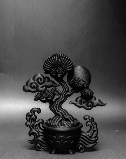 黑·盆系列｜浪起·盆 - 朽根造｜kyukonzo.co