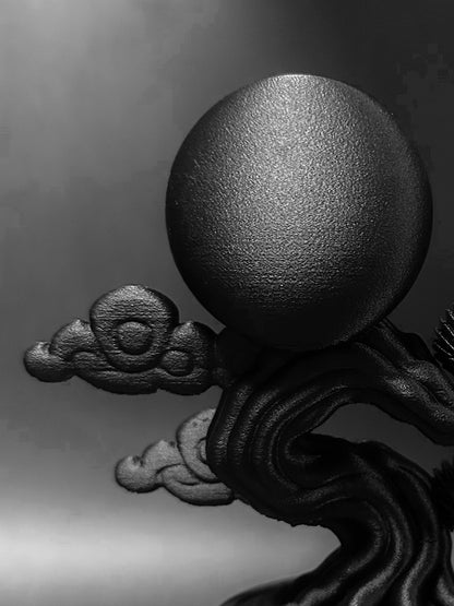 黑·盆系列｜松·月升 - 朽根造｜kyukonzo.co