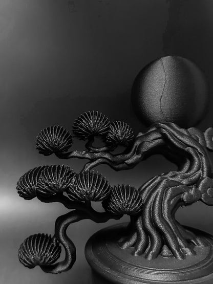 黑·盆系列｜松·月升 - 朽根造｜kyukonzo.co
