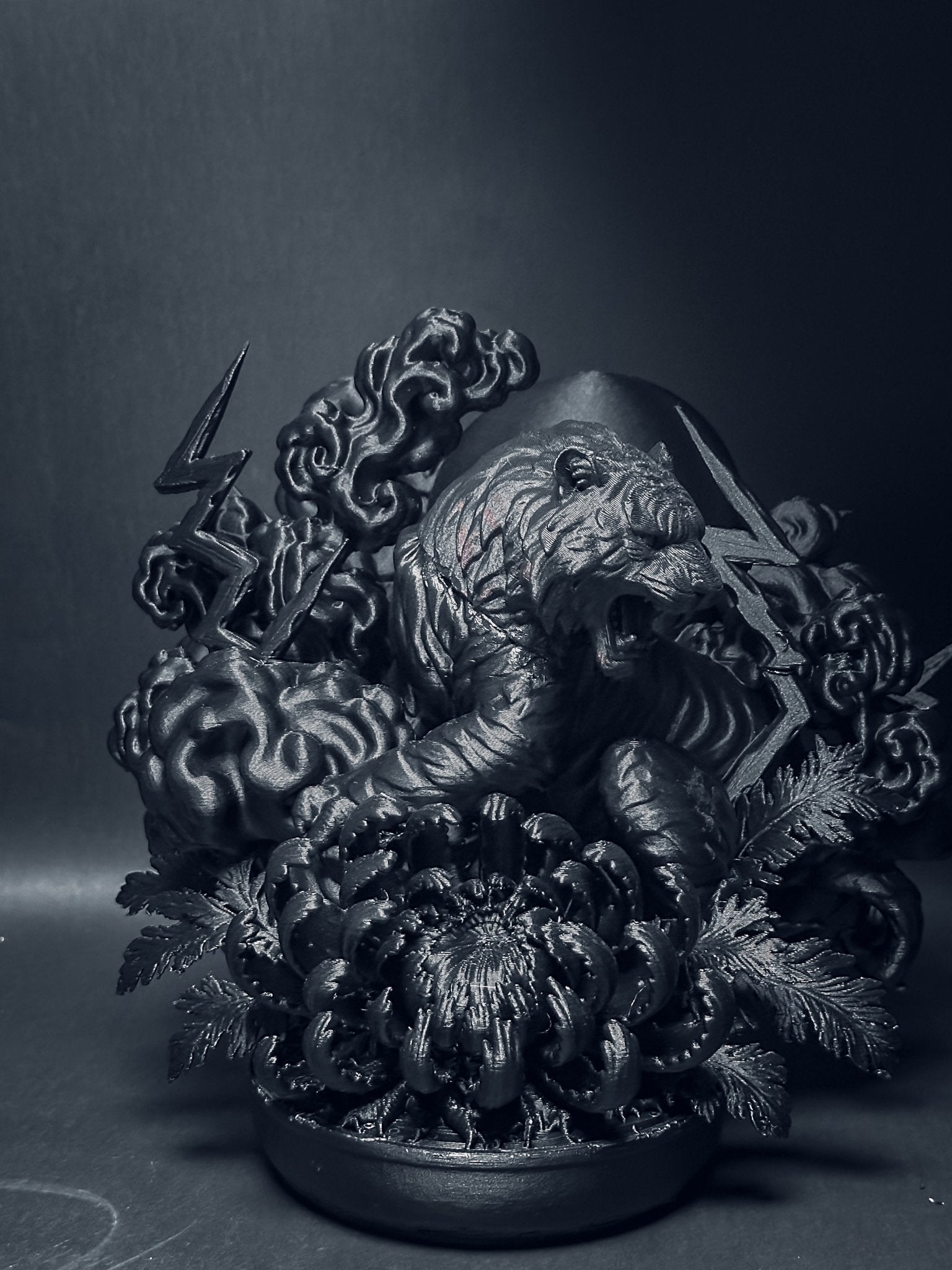 黑．植系列｜菊．虎嘯 - 朽根造｜kyukonzo.co