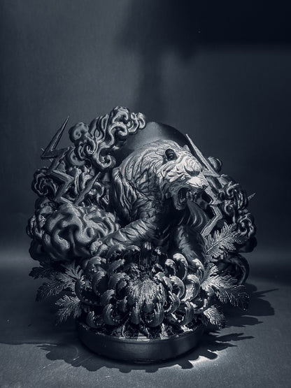 黑．植系列｜菊．虎嘯 - 朽根造｜kyukonzo.co
