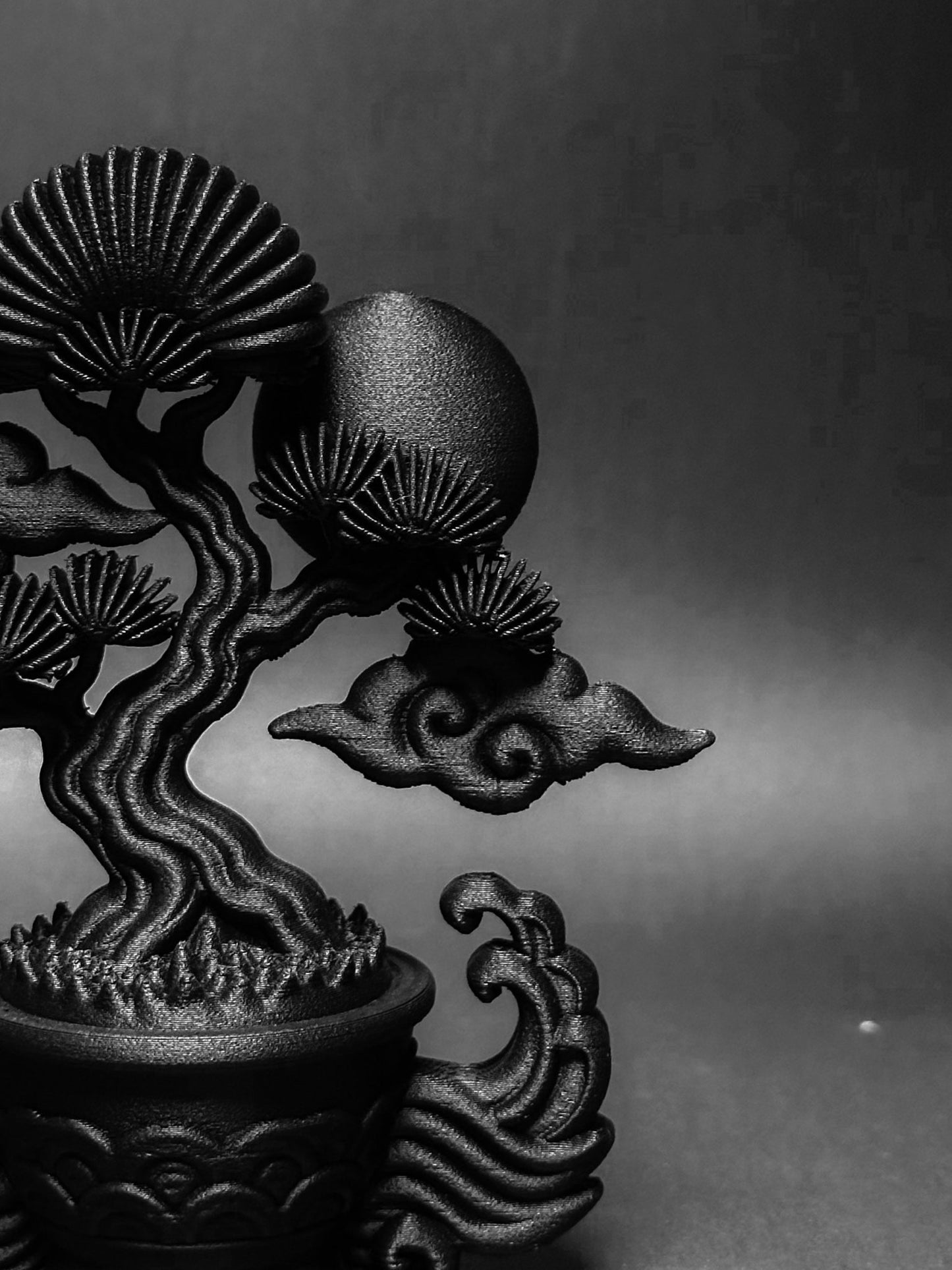 黑·盆系列｜浪起·盆 - 朽根造｜kyukonzo.co