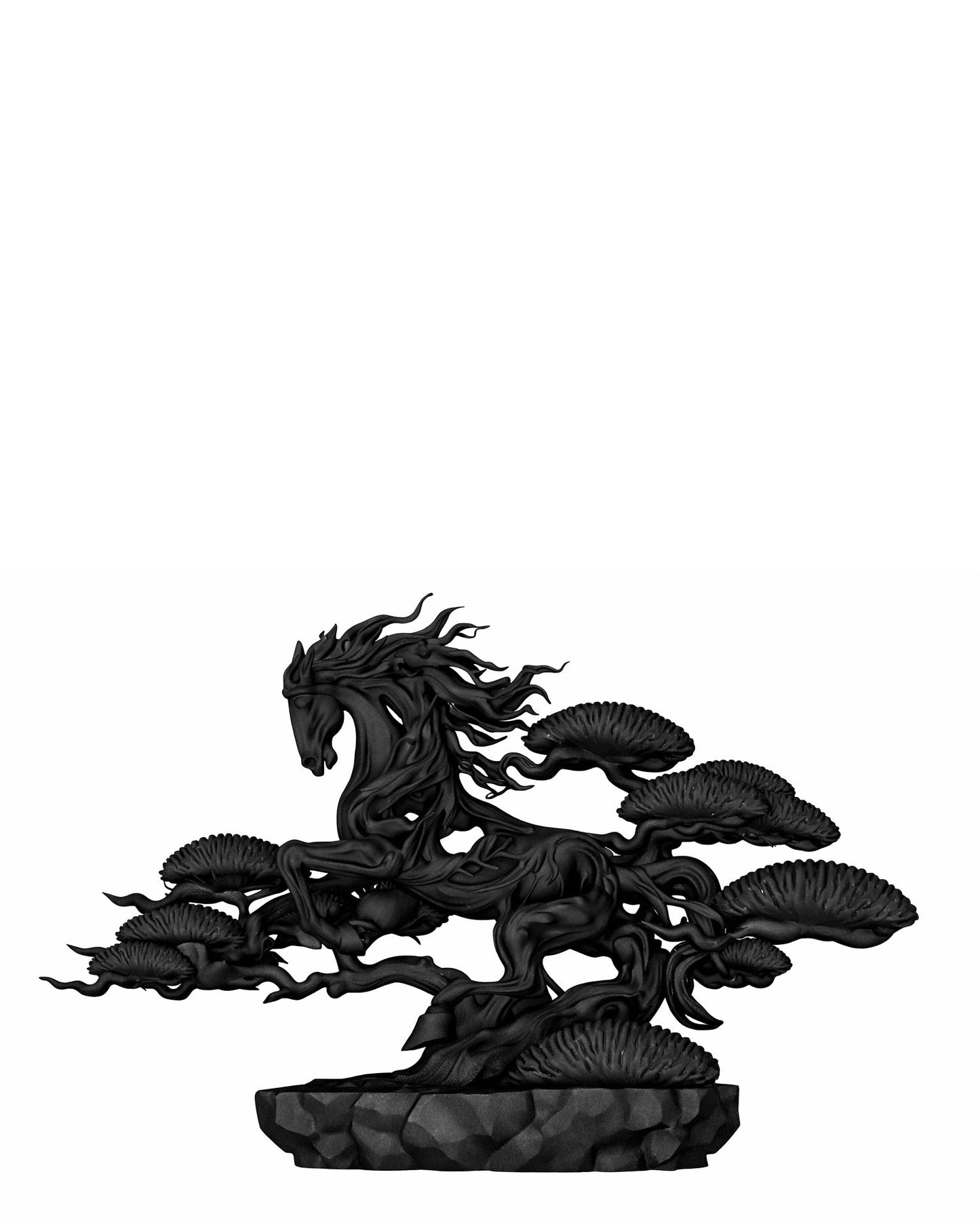 黑·盆系列｜馬·躍 - 朽根造｜kyukonzo.co