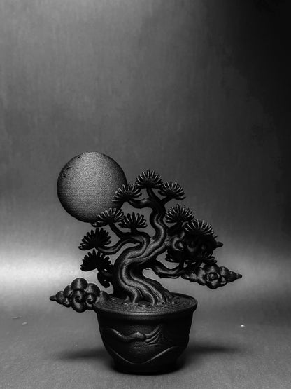 黑·盆系列｜朔月雲·盆 - 朽根造｜kyukonzo.co