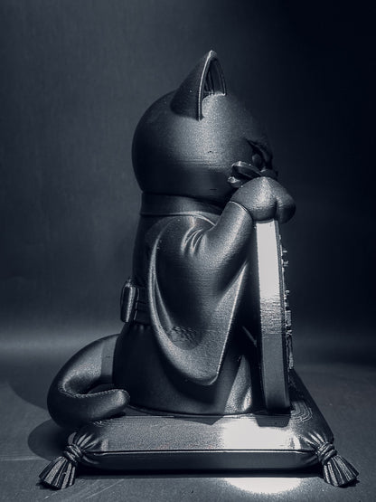 黑．玩系列｜招財．守藏貓 - 朽根造｜kyukonzo.co