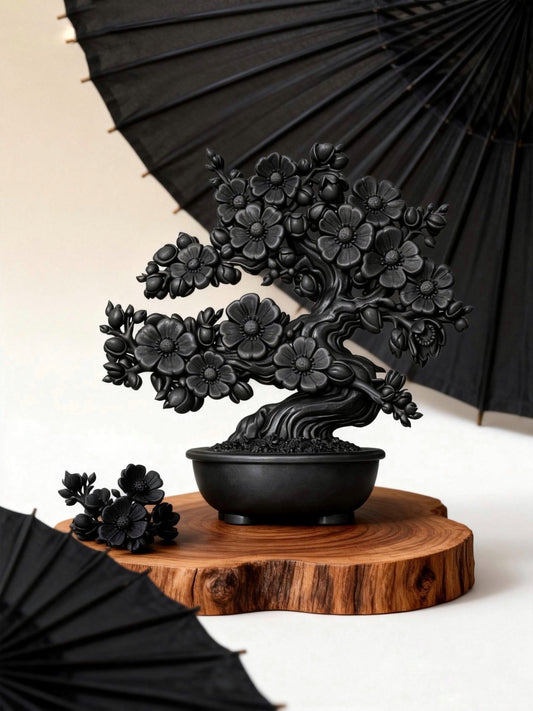 黑·盆系列｜展·梅 - 朽根造｜kyukonzo.co