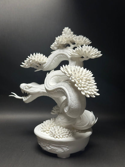 黑·盆系列｜蛇·繞折 - 朽根造｜kyukonzo.co
