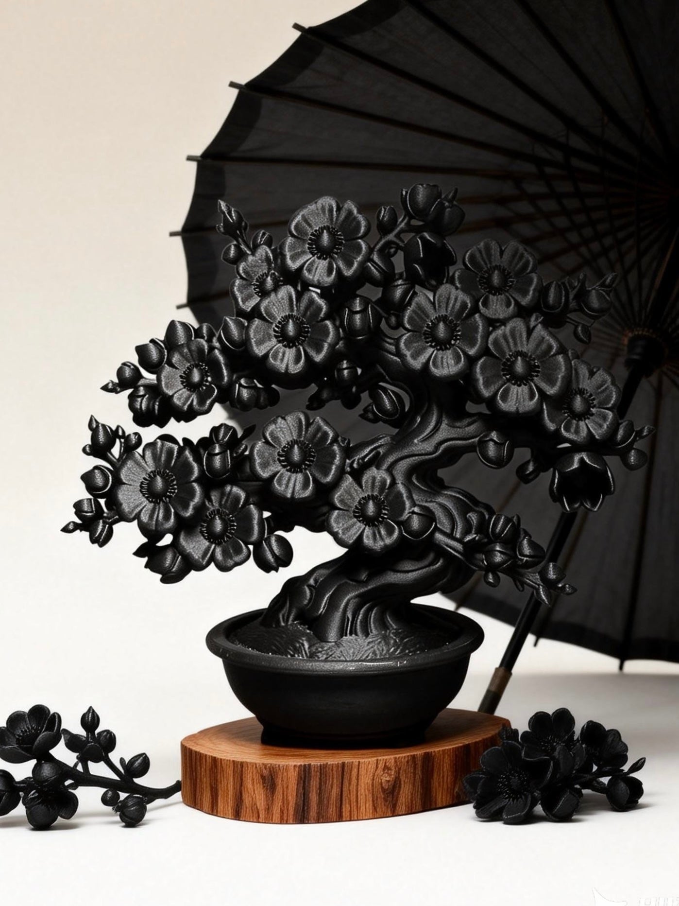 黑·盆系列｜展·梅 - 朽根造｜kyukonzo.co