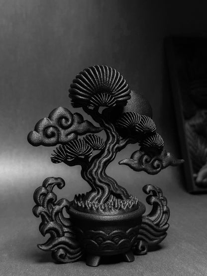黑·盆系列｜浪起·盆 - 朽根造｜kyukonzo.co