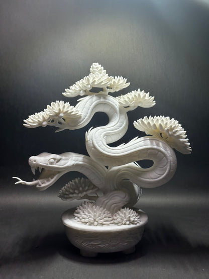 黑·盆系列｜蛇·繞折 - 朽根造｜kyukonzo.co