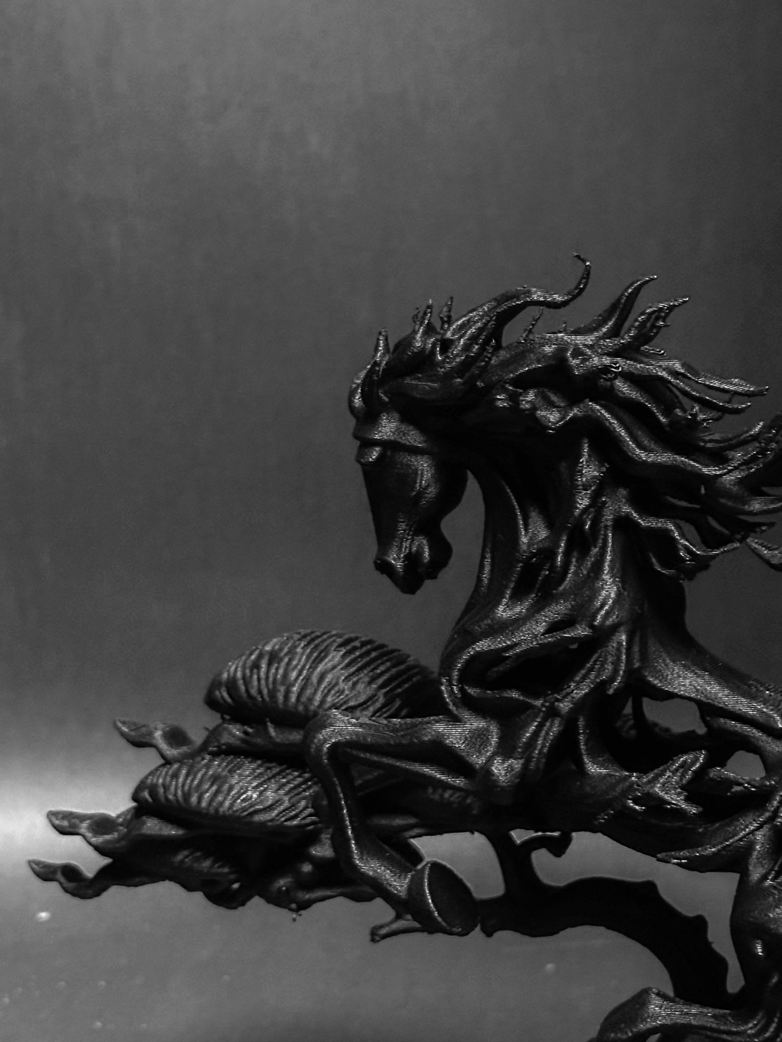 黑·盆系列｜馬·躍 - 朽根造｜kyukonzo.co