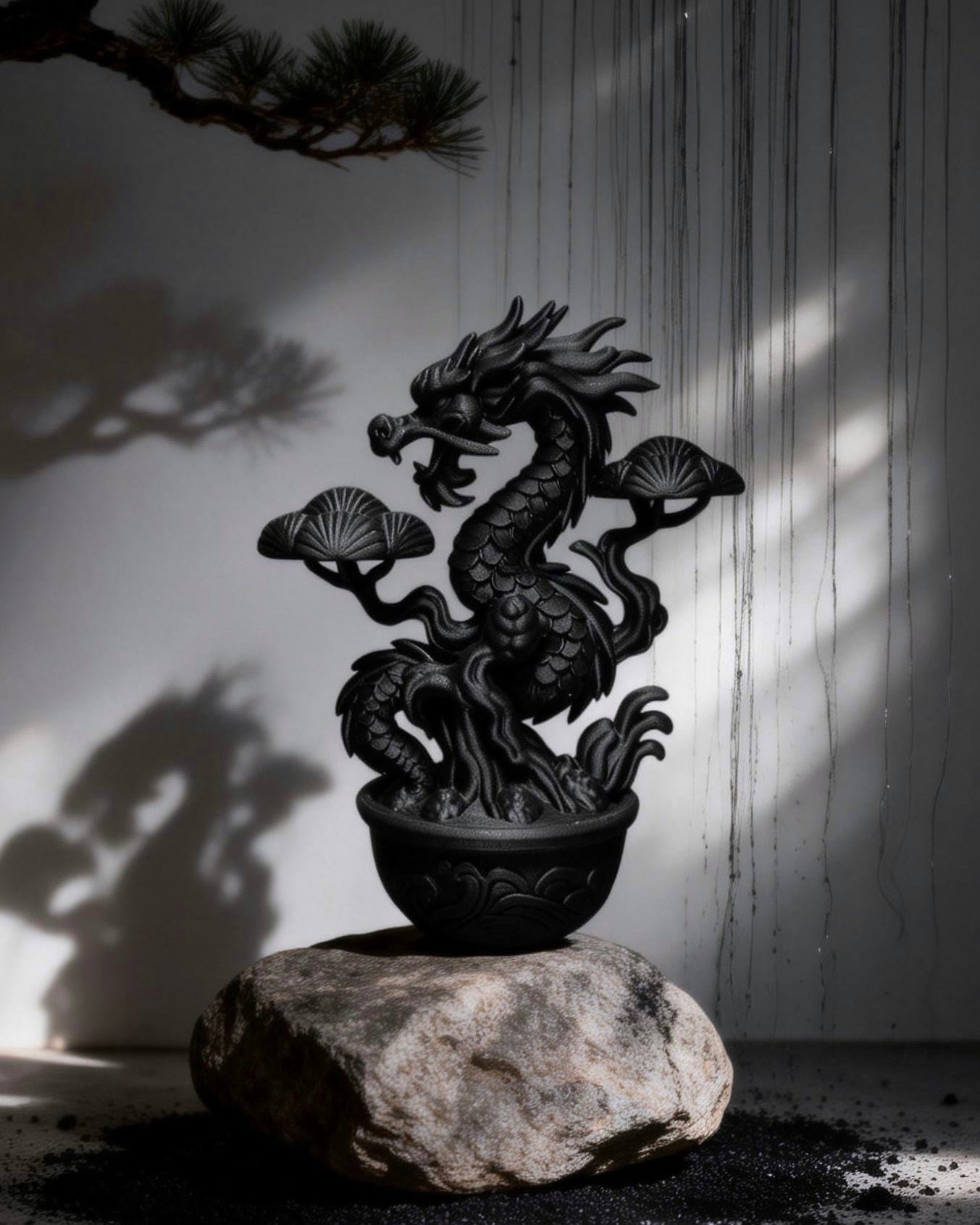 黑·盆系列｜龍·延 – 朽根造｜kyukonzo.co