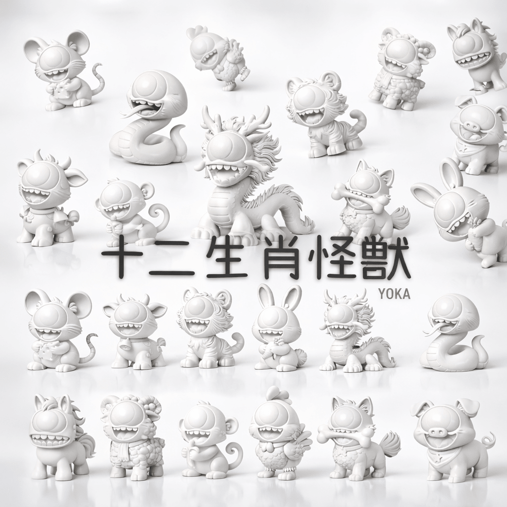 余日Yoka｜十二靜獸 - 朽根造｜kyukonzo.co
