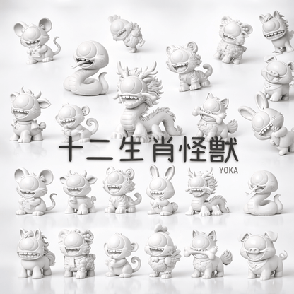 余日Yoka｜十二靜獸 - 朽根造｜kyukonzo.co