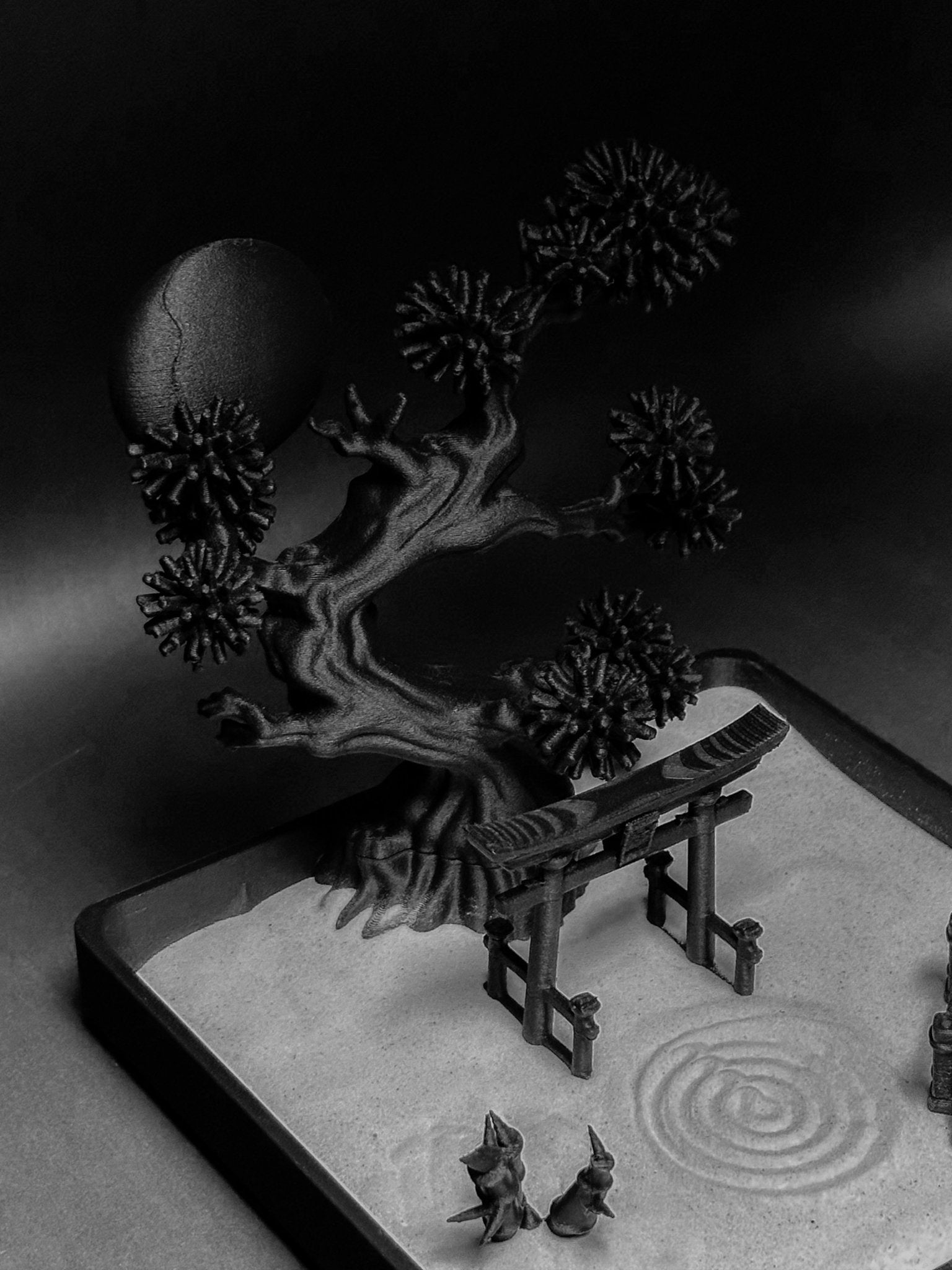 黑禪・小庭院｜Zen Garden kit - 朽根造｜kyukonzo.co